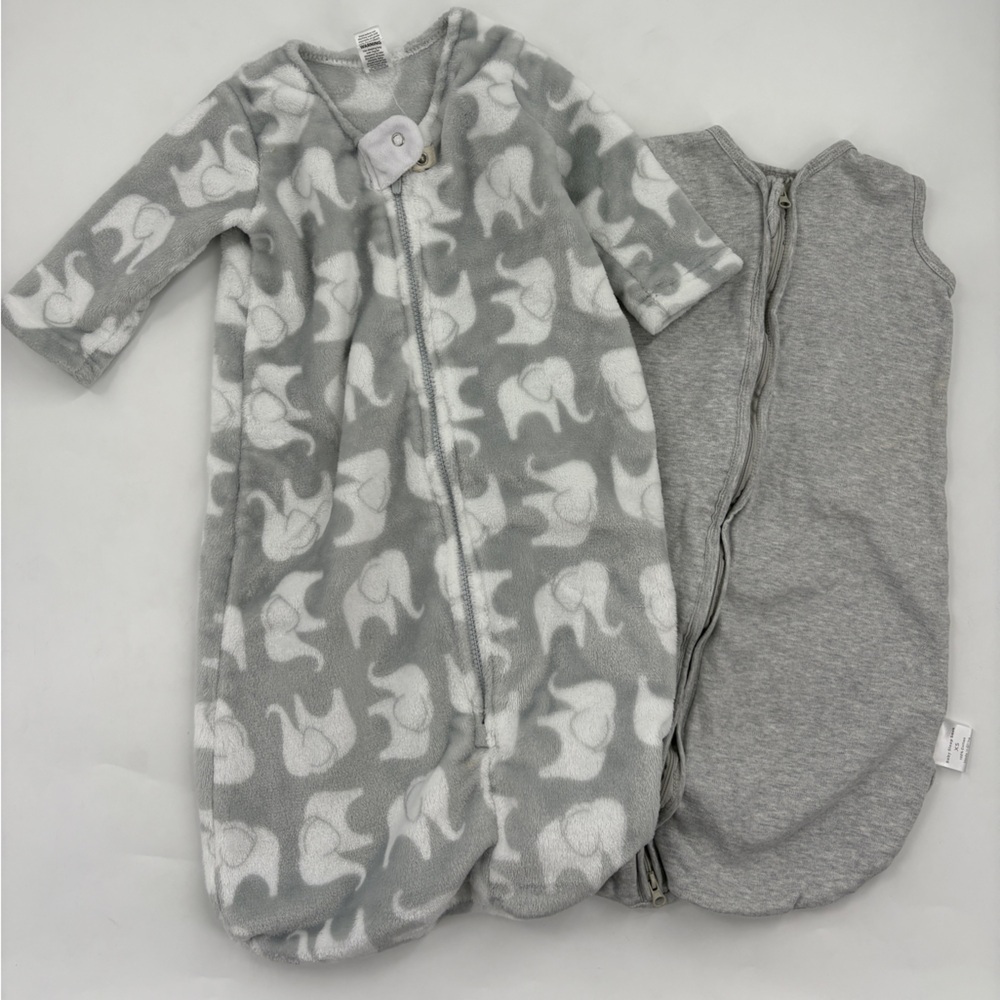 2pk - Gray baby Sleep Sack